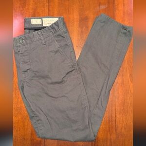 All Saints Men's Volt Charcoal Chinos